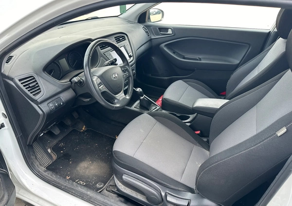 Hyundai i20 cena 18900 przebieg: 96400, rok produkcji 2017 z Bogatynia małe 56